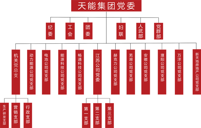 金年会建团党委组织架构